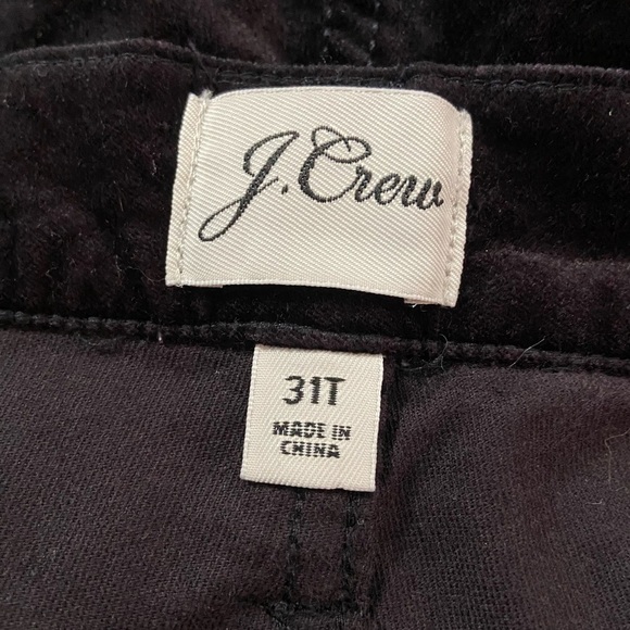 J. Crew Billie Demi Boot Crop in Velvet - Picture 8 of 11